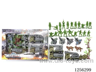 Military pull back Engineering Vehicle Set
