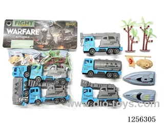 pull back SWAT Engineering Vehicle Set
