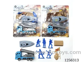 pull back SWAT Missile Vehicle Set (2 mixed)