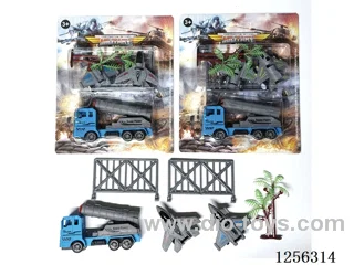 pull back SWAT Missile Vehicle + pull back Aircraft Set (2 mixed)