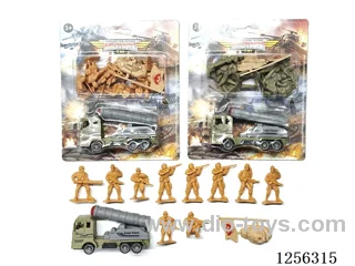 pull back Military Missile Vehicle Set (2 mixed)