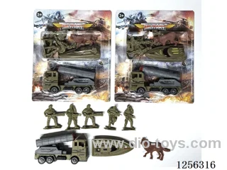 pull back Military Missile Vehicle Set (2 mixed)