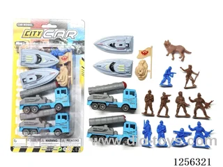pull back SWAT Missile Vehicle Set