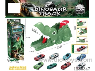 Catapult Dinosaur Track Car (with alloy car)