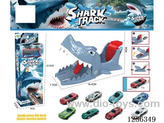 Catapult Shark Track Car (with alloy car)