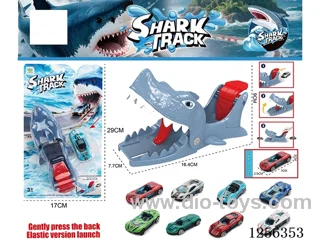 Catapult Shark Track Car (with alloy car)