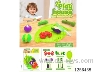 Peel-and-Cut Fruit and Vegetable Toy