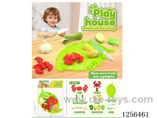 Peel-and-Cut Fruit and Vegetable Toy