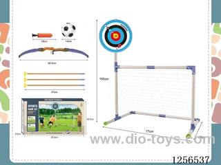 2-in-1 Soccer Shooting Set
