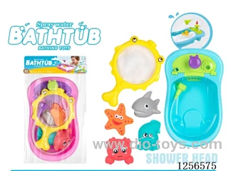 Pressure-Activated Water Bath Tub - Vinyl Bathing Set