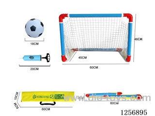 Small 60CM Foldable Plastic Soccer Goal (Includes Soccer Ball)