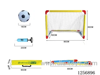 Large 90CM Foldable Plastic Soccer Goal (Includes Soccer Ball)