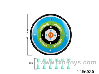 14-inch Suction Cup Dartboard with 6 Suction Cups