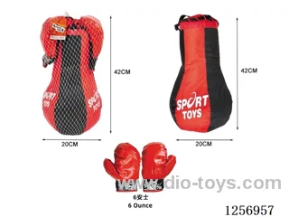 Pumpkin-shaped boxing set