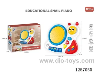 Snail Piano-3*AA not included battery
