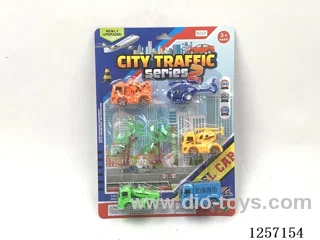 pull back City Car Set