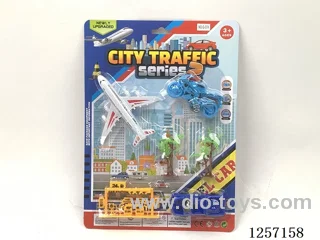 free wheel City Car Set