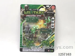 Free Wheel Military Vehicle Set