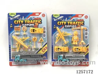 pull back City Vehicle Set (2-Model Mix)