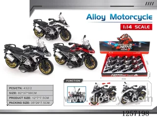 1:14 alloy motorcycle 12PCS