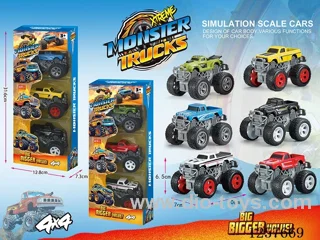 inertia alloy car(3PCS)