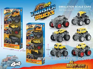 inertia alloy car(3PCS)
