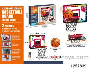 Dazzling Light-Up Portable Basketball Backboard