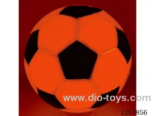 18cm Orange Light-Up Soccer Ball Battery-Operated