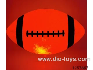 26*15.5cm Light-Up Rubber Football Rechargeable