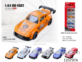 1:64 free wheel alloy car