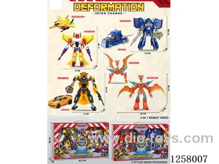 Transformer toys 4 mixed