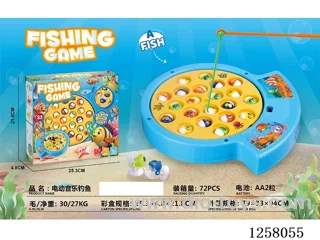 B/O fishing toys with music