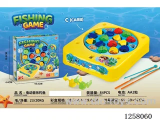 B/O fishing toys with music