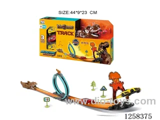 Ejection shark ( with 4 free wheel cars)