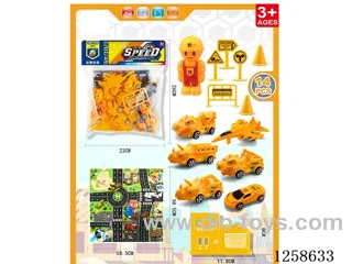 pull back car set