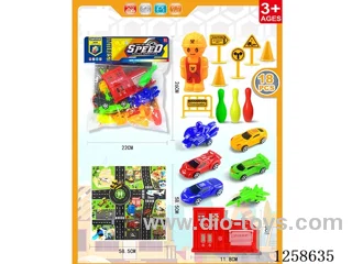 pull back car set