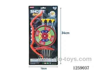 Bow and Arrow + Target Set