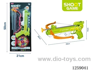 Short Bow and Arrow Gun + Target Set (29CM)