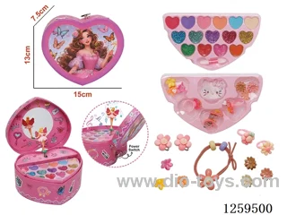 Double-Layer Wind-Up Musical Makeup Box
