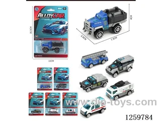 1:64 free wheel alloy car