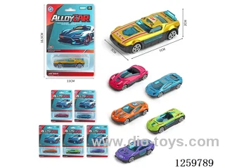 1:64 free wheel alloy car