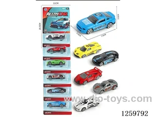 1:64 free wheel alloy car