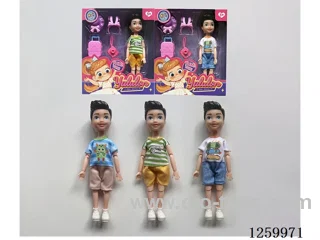 5 inch solid-body Jointed doll /3 mixed
