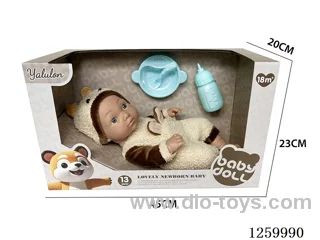 13-inch fully Vinyl newborn doll