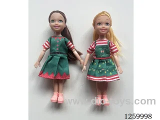 5 inch solid-body Jointed doll /2 mixed
