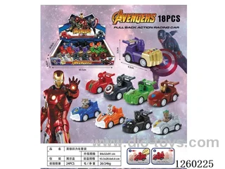 Pull Back car set 18PCS