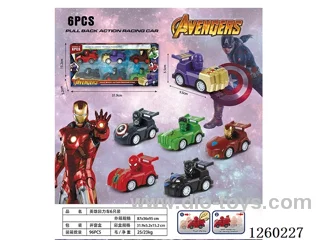 Pull Back car set 6PCS
