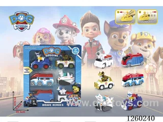 Pull Back car set 6 types