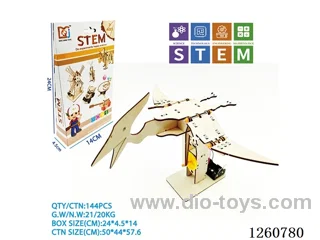 Wooden Electric Pterodactyl