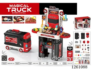 2-in-1 BBQ Truck 56PCS